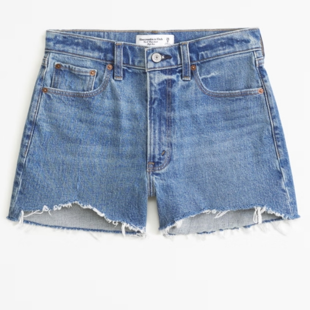 Abercrombie Mom Short High Rise Size 8/29 Curve Love